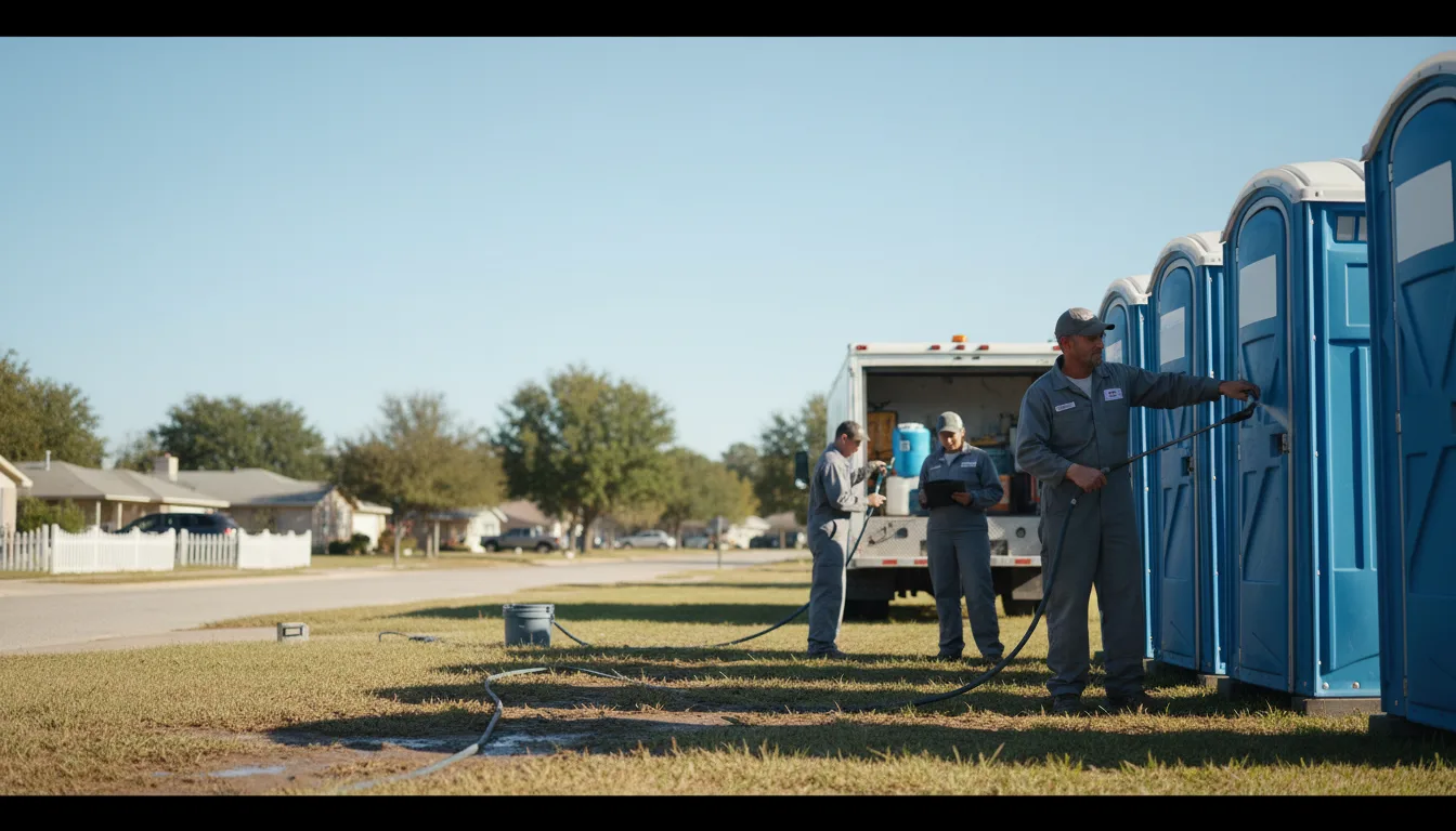 Long-Term Portable Toilet Rental in Jones, MI near me